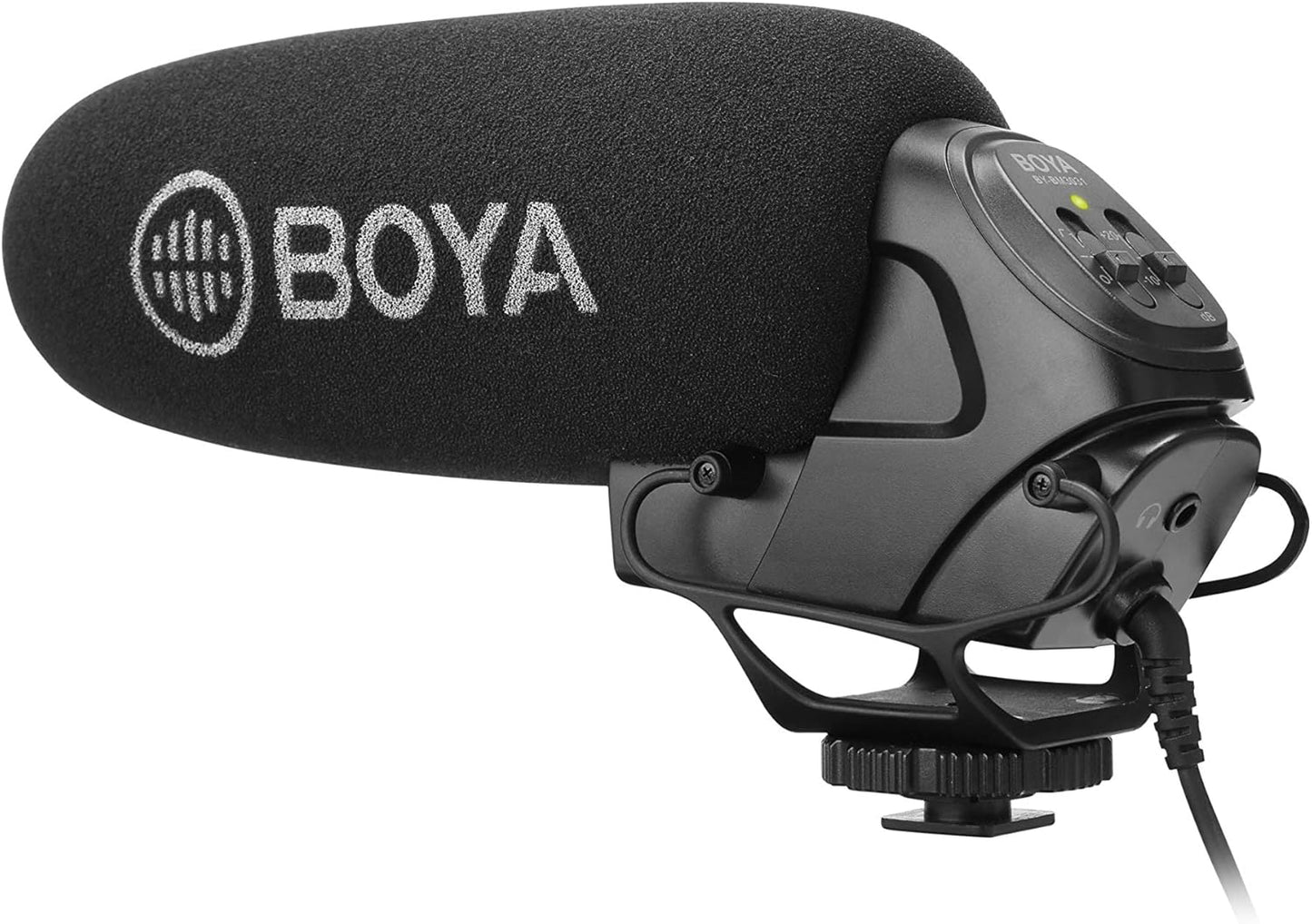 Boya BY-BM3031 Supercardioid Microphone for DSLRs and More