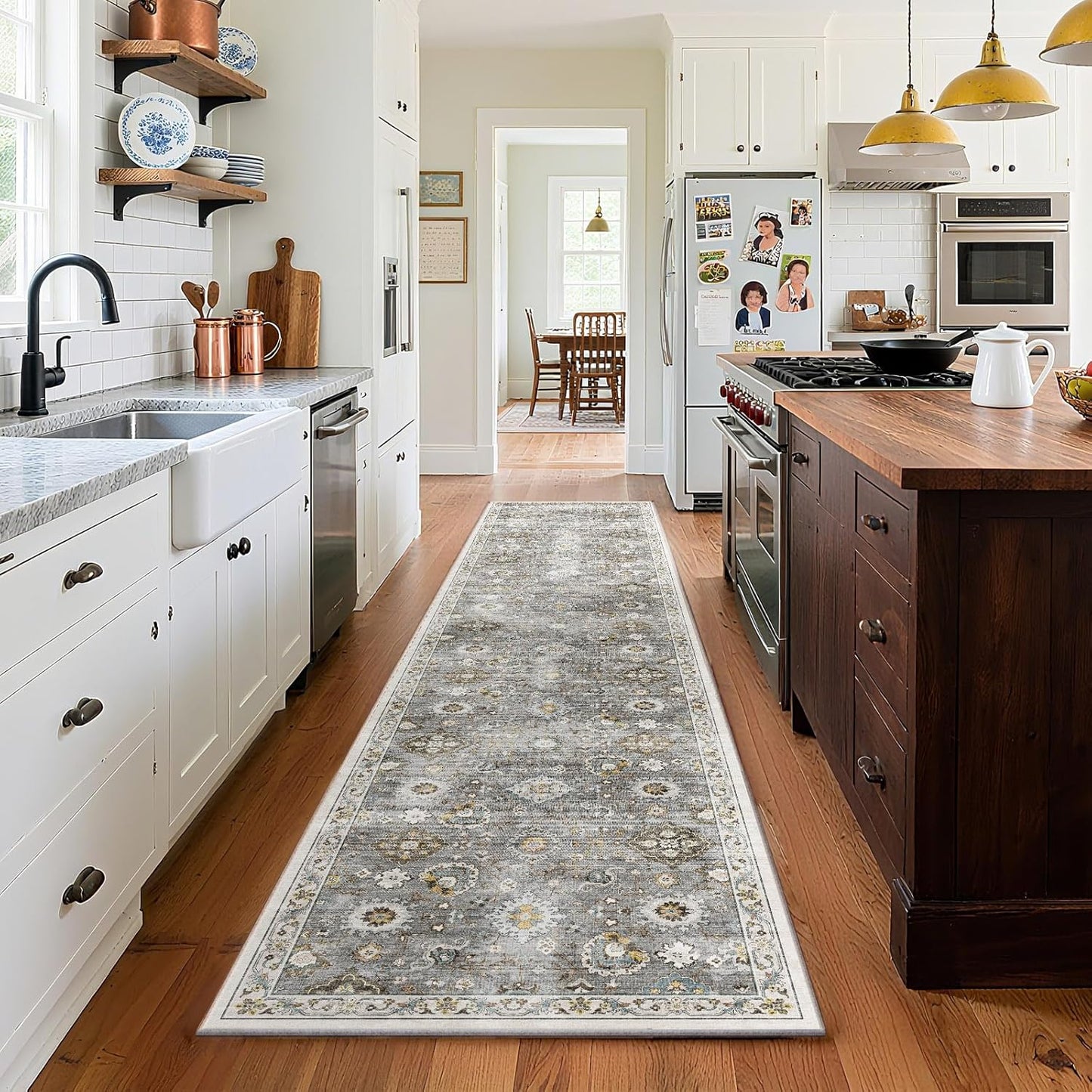 Washable Runners for Hallways by palohom - Soft & Stylish
