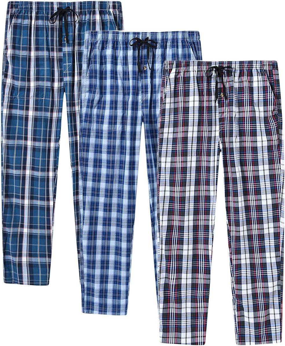MoFiz Mens Cotton Pajama Pants for Ultimate Comfort and Style