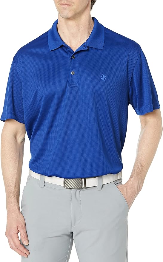 IZOD Men's Performance Golf Grid Polo for Ultimate Comfort