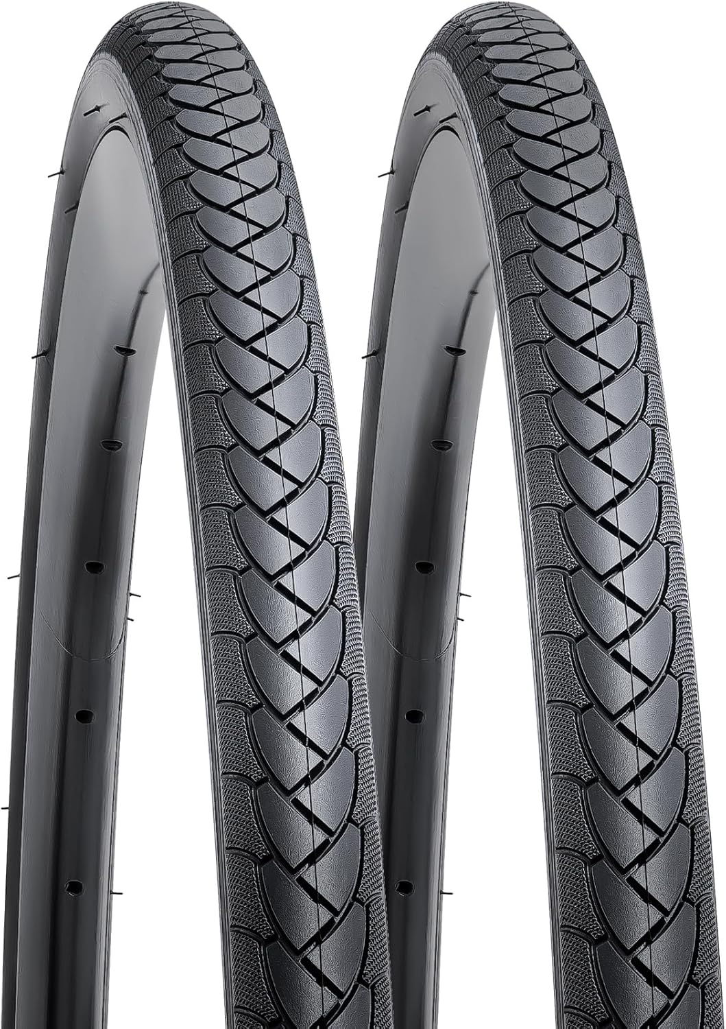 YUNSCM 27X1 1/4 Bike Tires - Premium Folding Replacement Set
