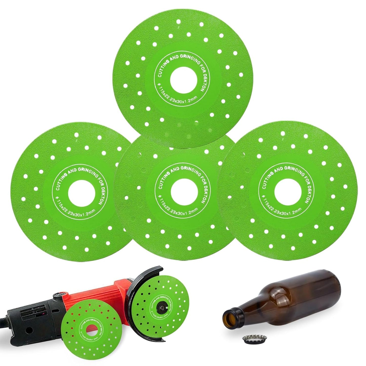 YaeTOP Diamond Grinding Disc - Effortlessly Cut Rock, Ceramic & More!
