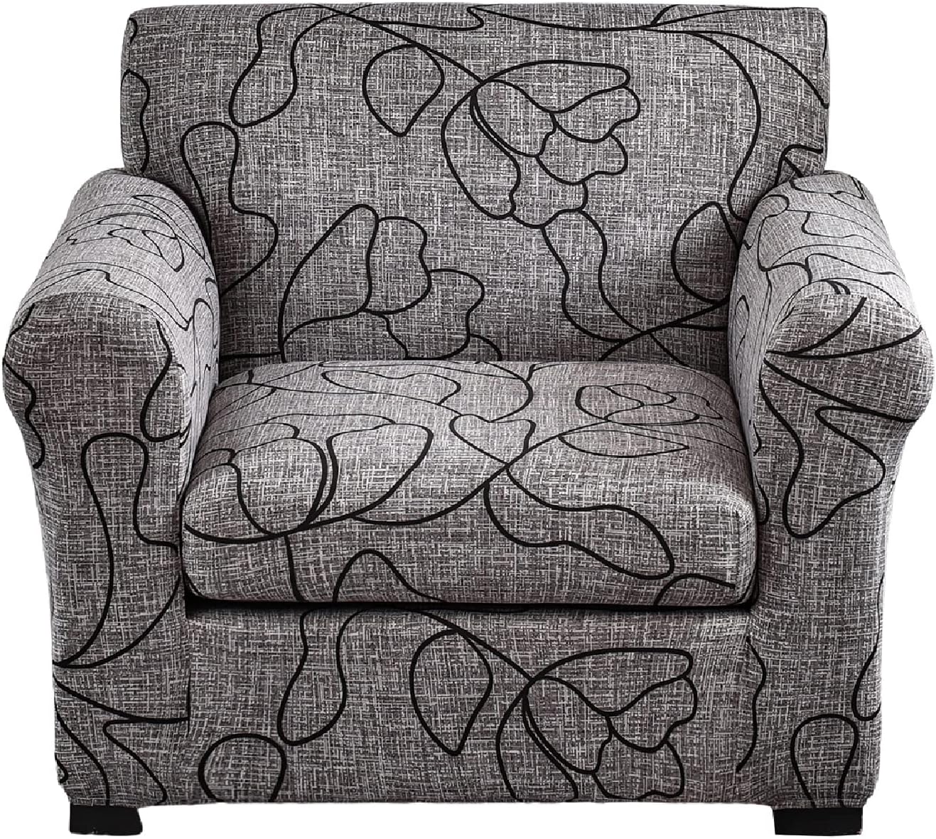 KRFOONN 2 Piece Chair Covers for Armchair Sofa Slipcover