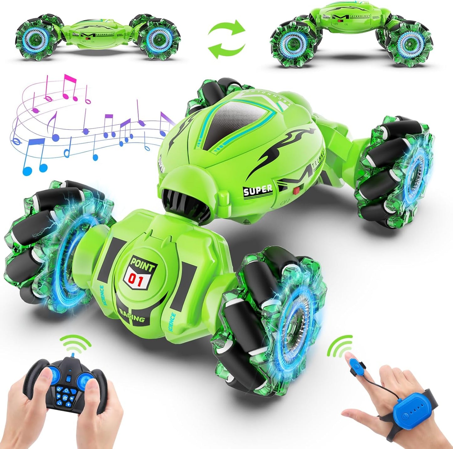 Dysaim Gesture RC Car: 360 Off-Road Stunts!