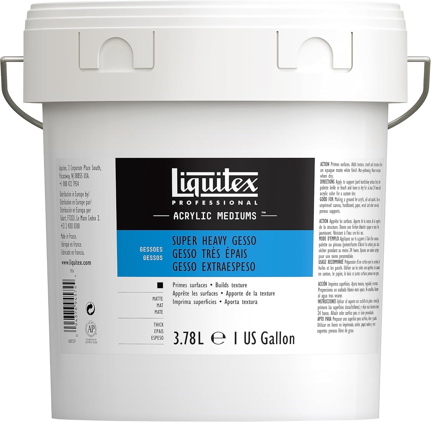 Liquitex Professional Gesso Surface Prep Medium for Artists