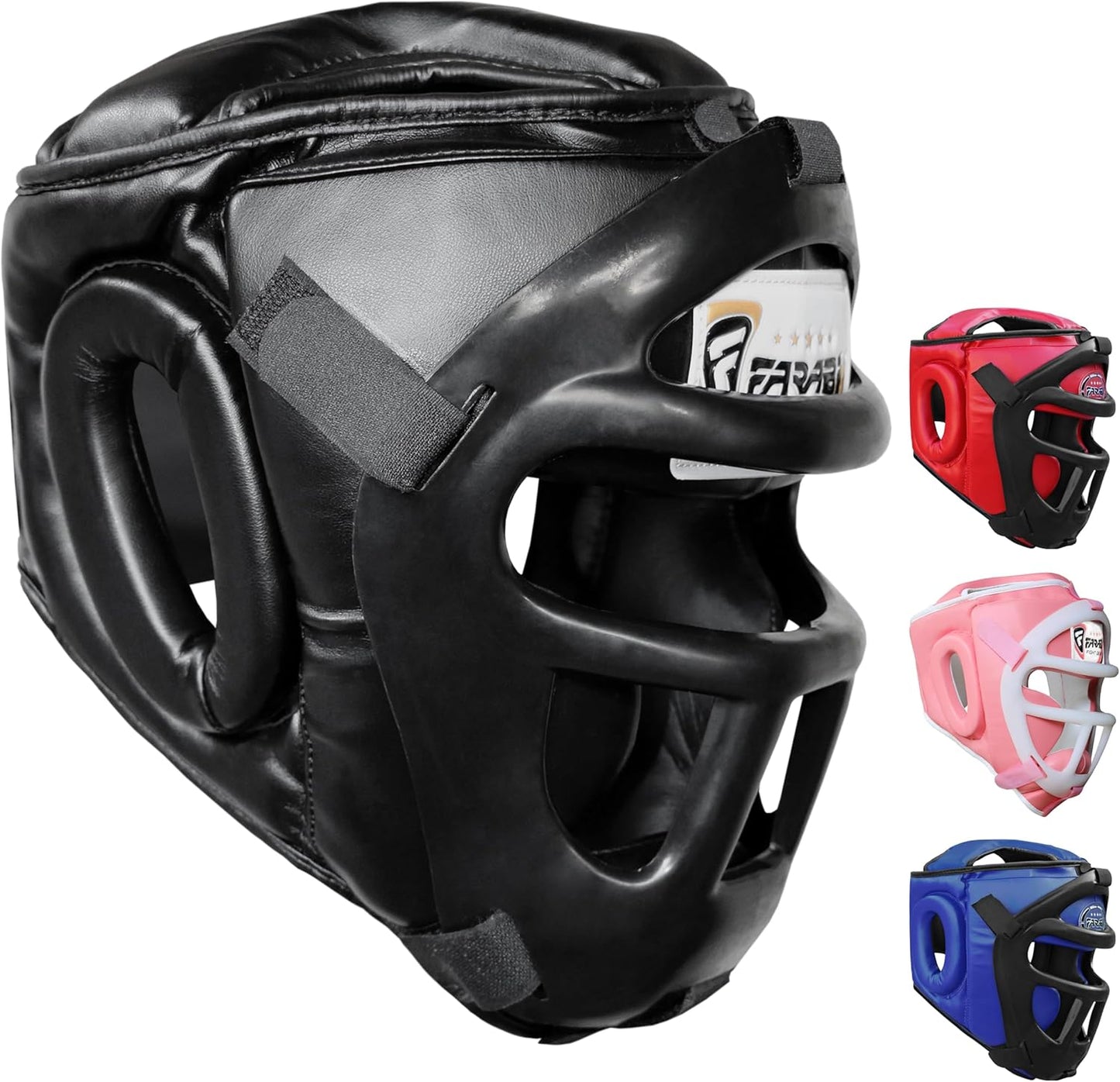 Farabi Sports Boxing Headgear: Improved Safety with Front Bar Grill