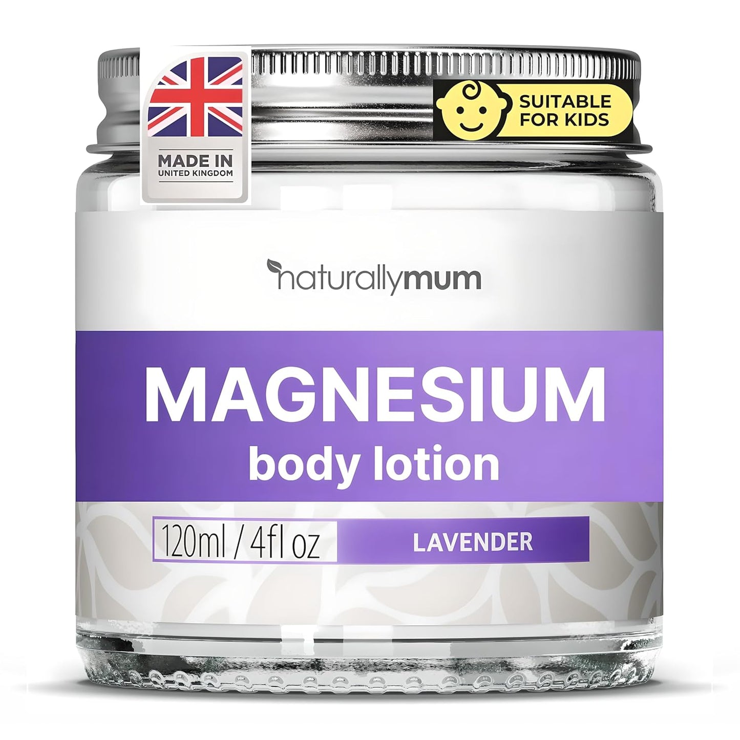 NaturallyMum Magnesium Body Lotion for Sleep and Muscle Health