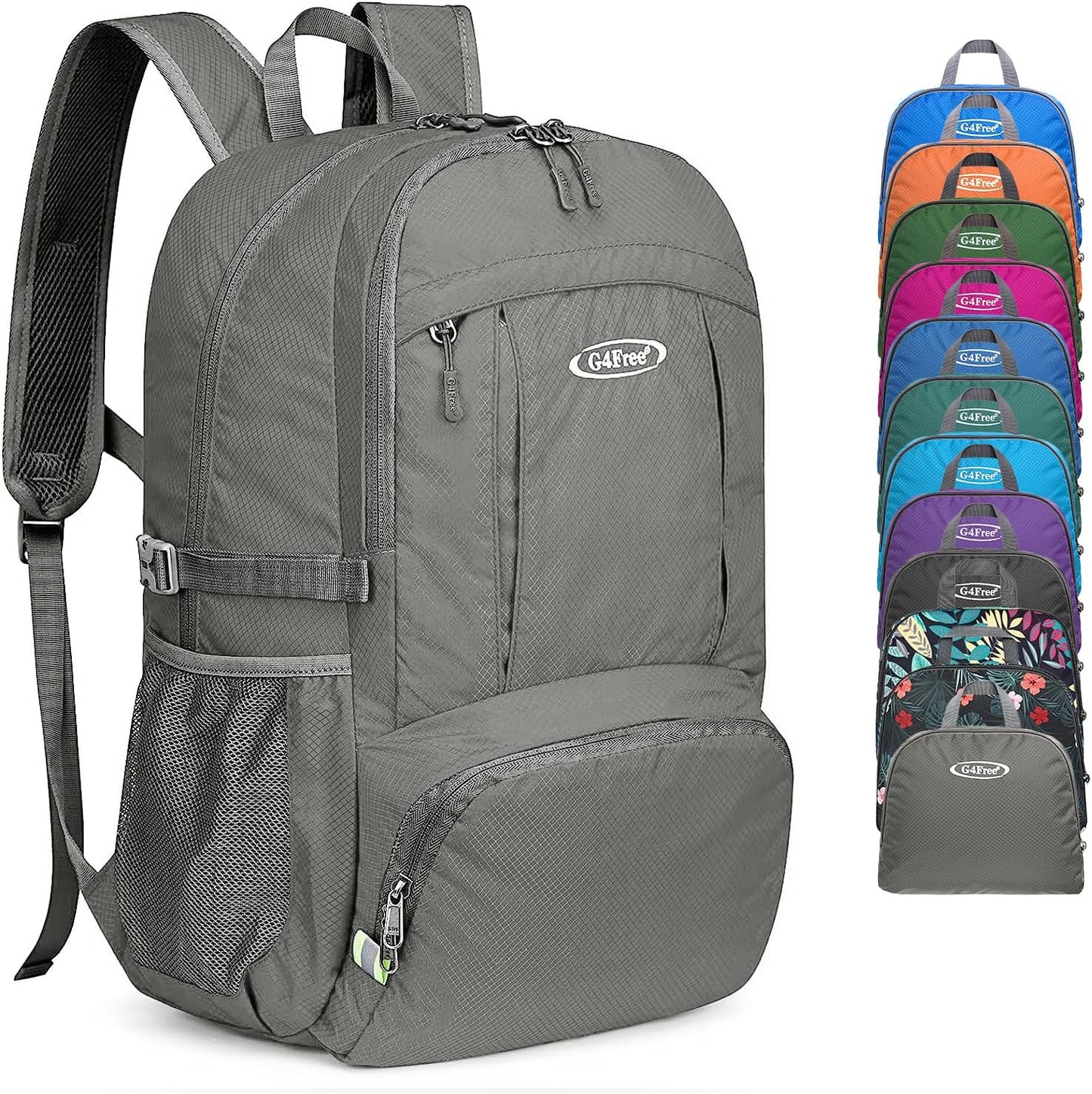 G4Free 40L Lightweight Packable Hiking Backpack for Travel