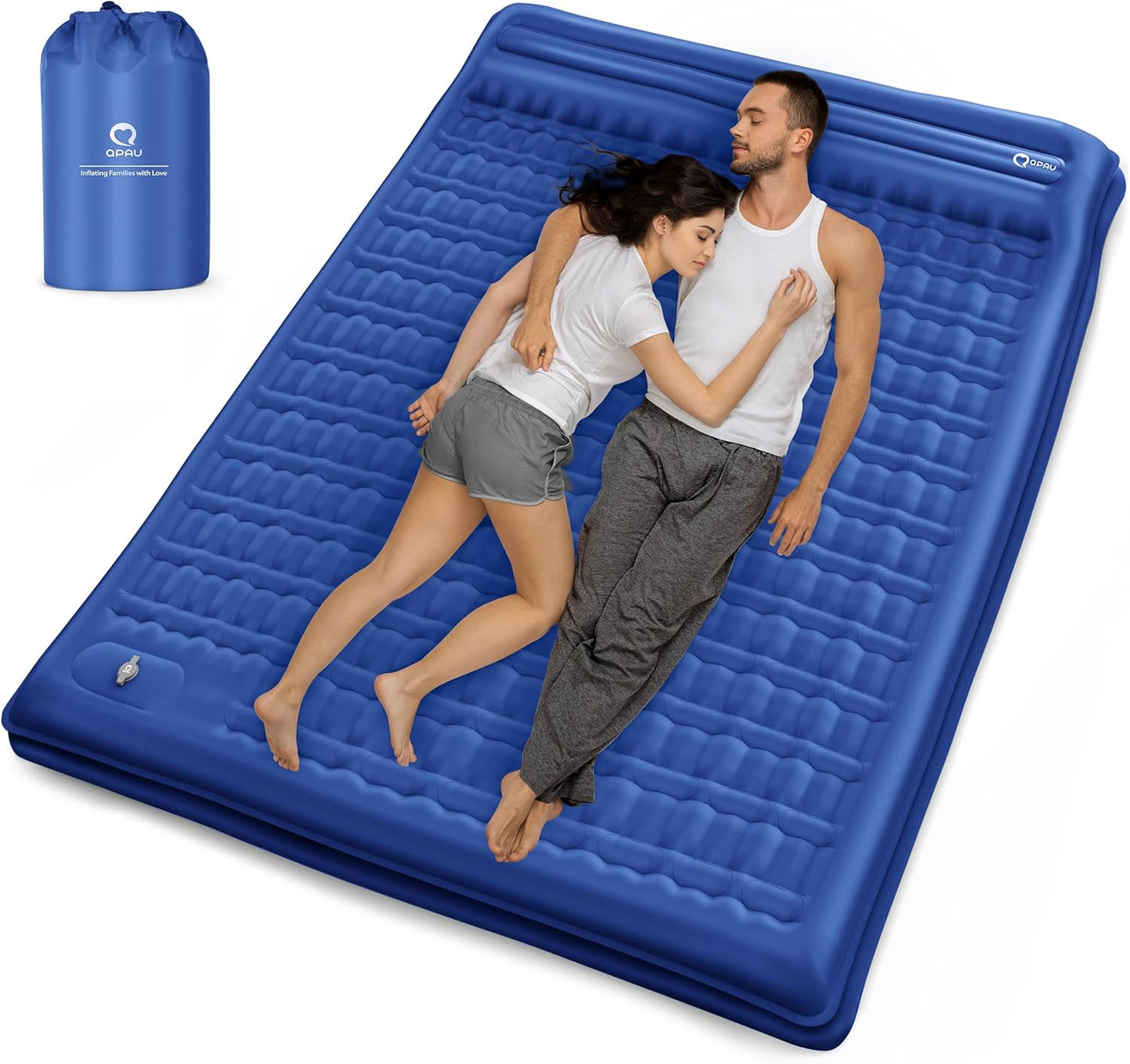 QPAU 2 Person Camping Mattress - Enhanced Support