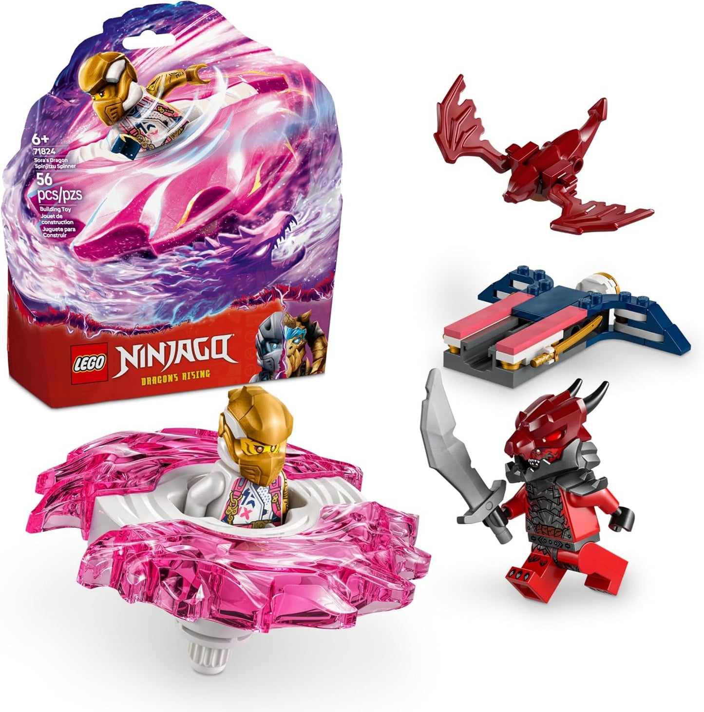 NINJAGO Sora's Dragon Spinner - Epic Spinjitzu Battles!