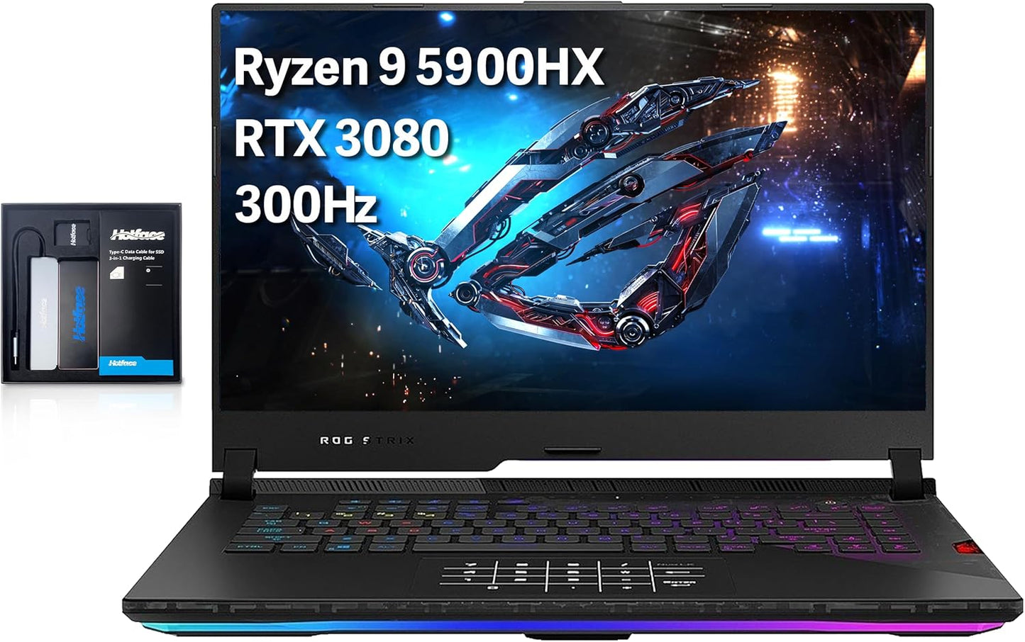 Ultimate Gaming Power: ASUS ROG Strix Scar 15 Ryzen 9, 64GB RAM, RTX 3080