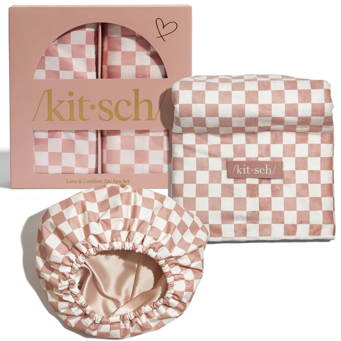 Kitsch Love & Comfort 2PC Spa Set for Luxurious Hair Care