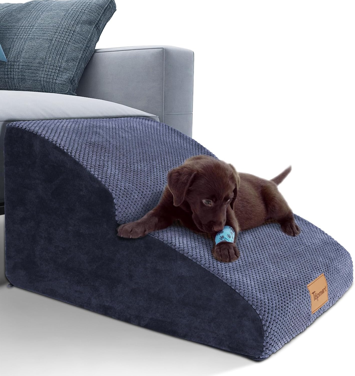 Topmart High Density Foam Dog Ramp for Older Pets and Cats
