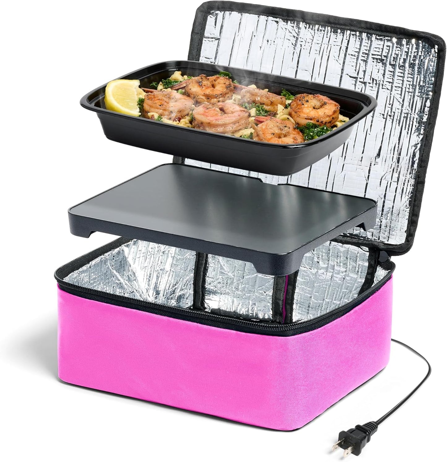 HOTLOGIC Mini Portable Electric Lunch Box Food Heater