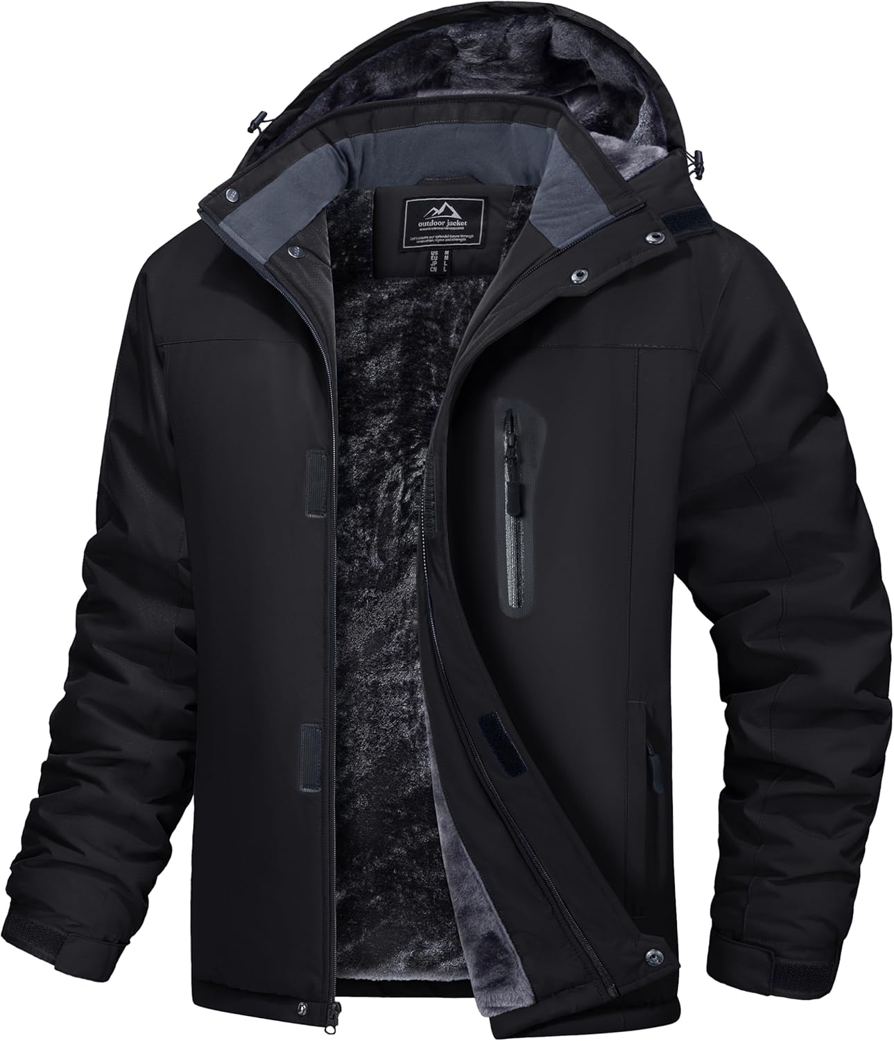 MAGCOMSEN Men's Winter Coats for Skiing and Outdoor Activities