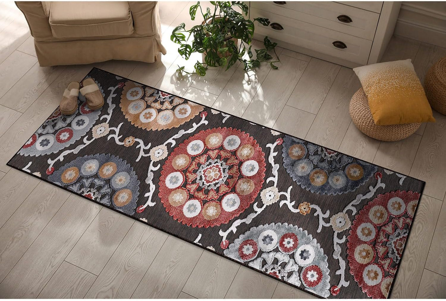 CAMILSON Runner Outdoor Rugs for Indoor and Outdoor Spaces