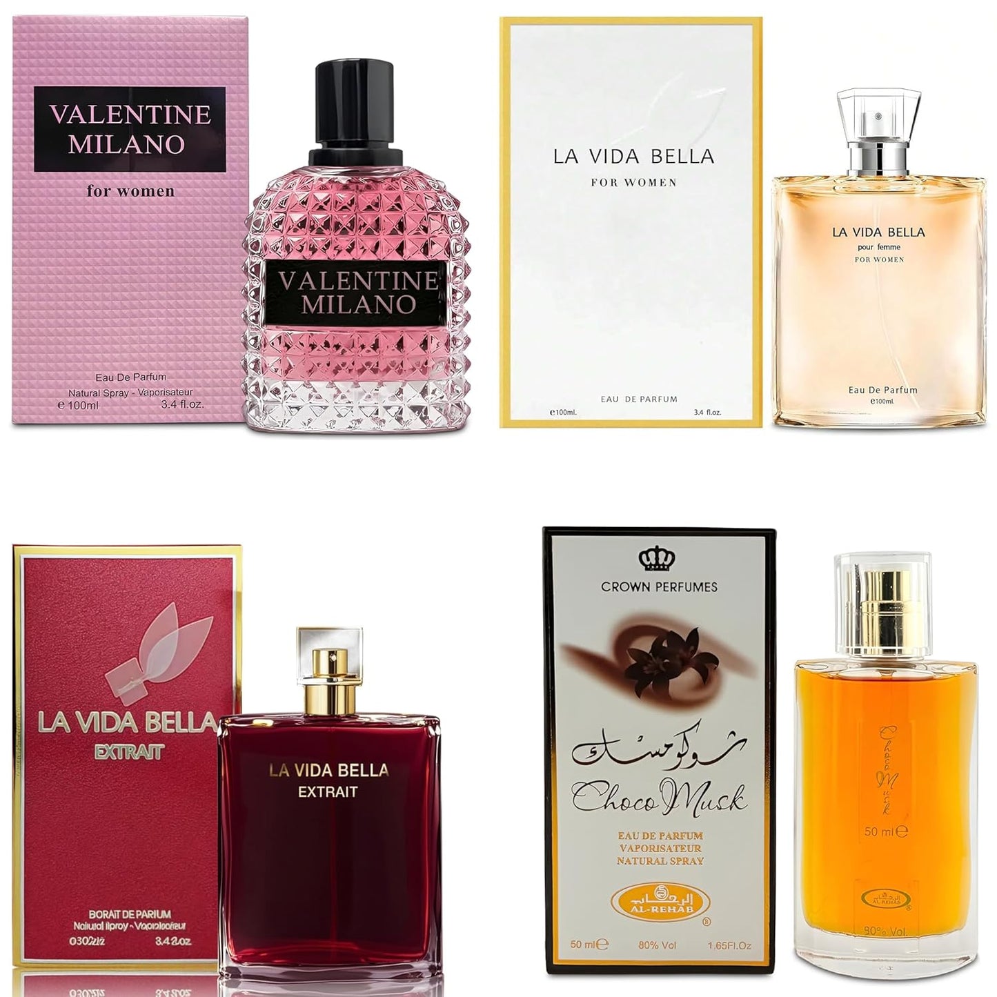 Top Sales 4 Piece Women Perfume Set for Every Occasion