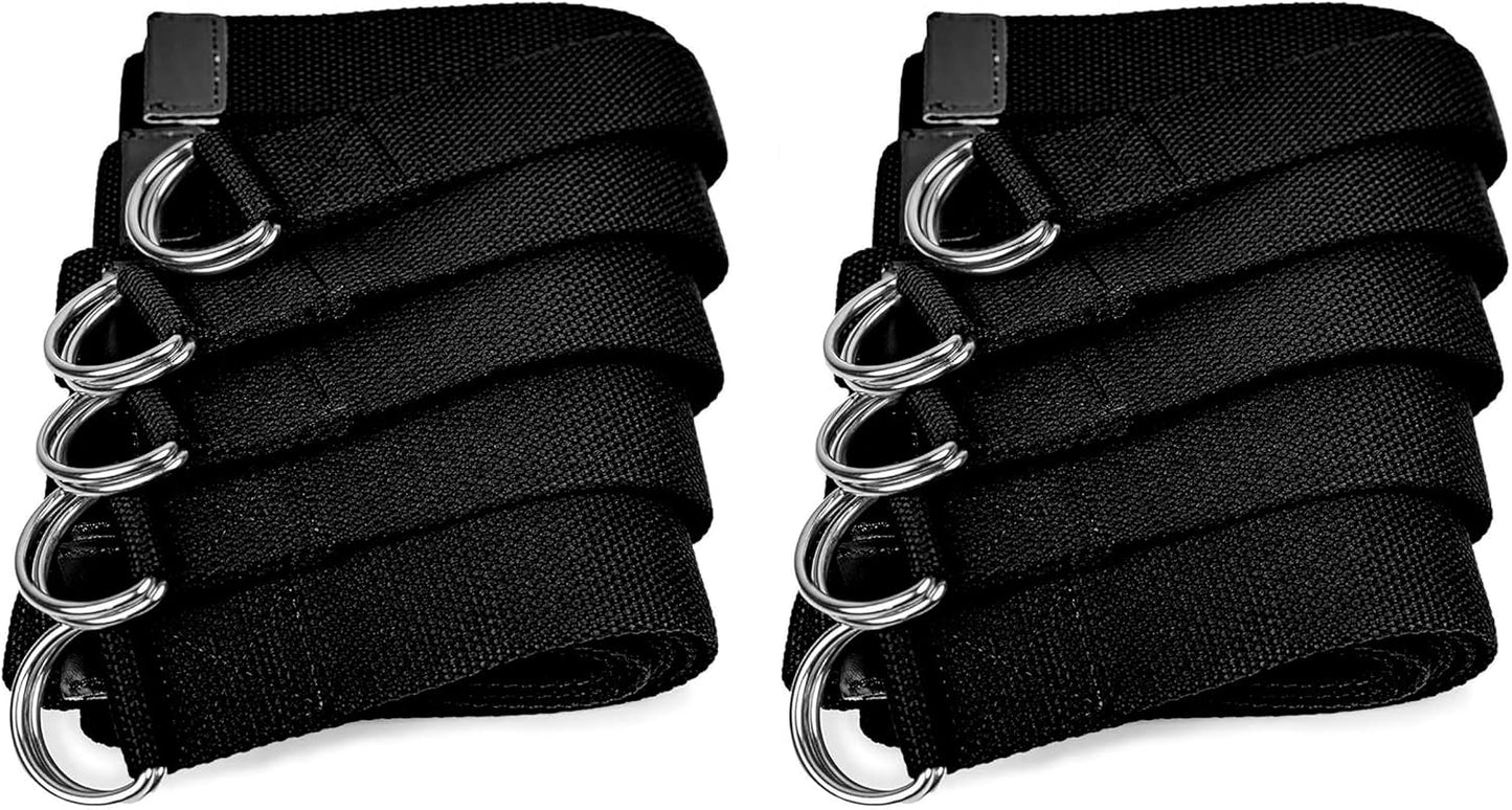 Adjustable 8ft Yoga Strap: Flexibility & Strength