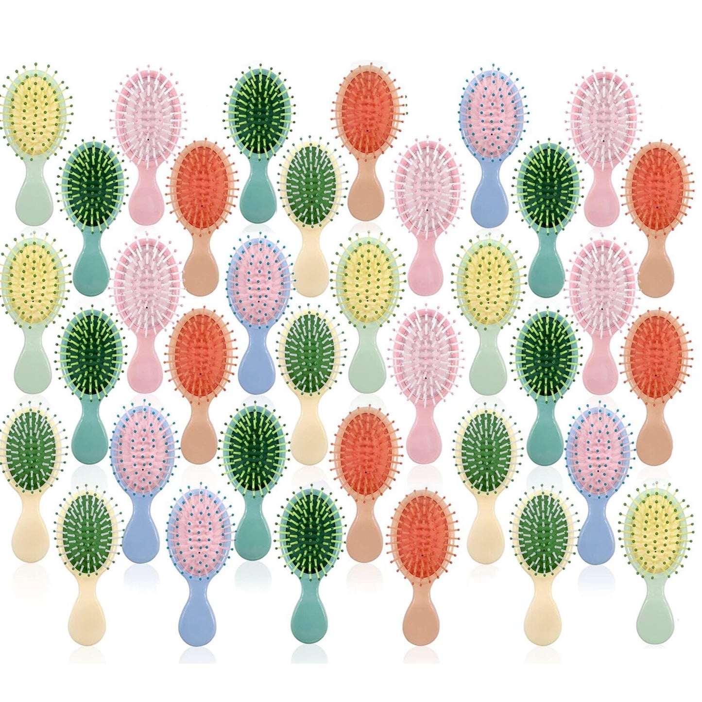 Mini Wet Hair Brush for Travel, Detangling, and Easy Use