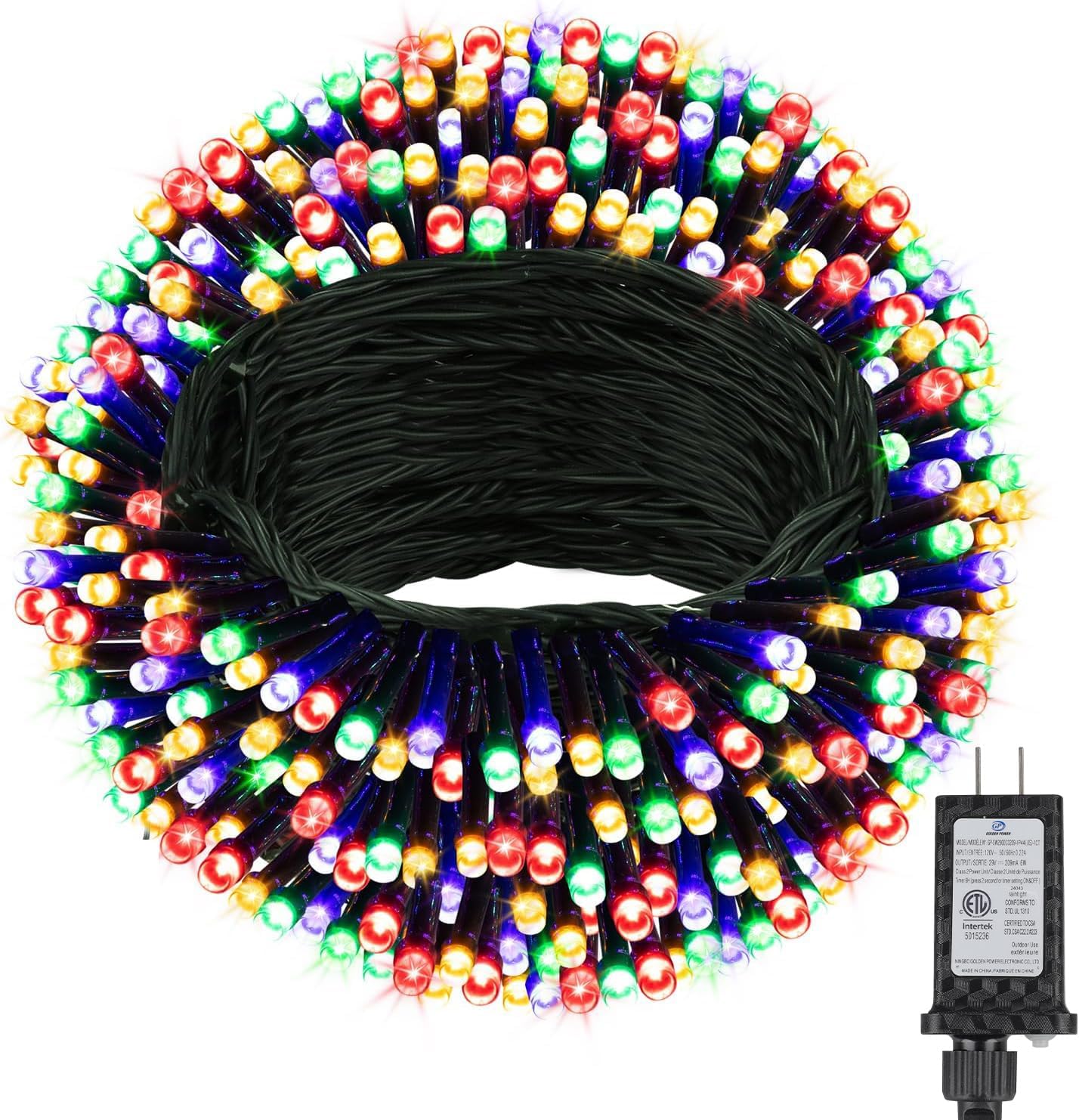 264ft 800 LED Christmas Tree String Lights for Festive Decor