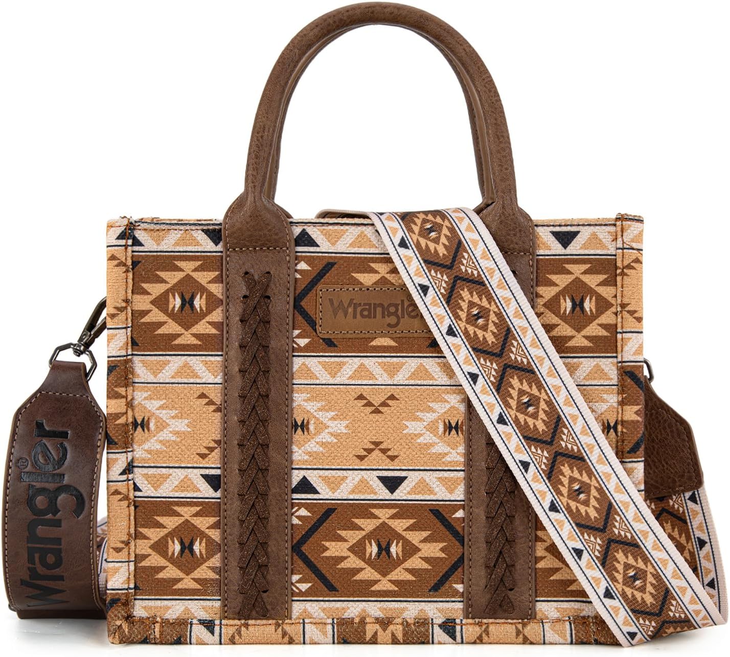 Wrangler Aztec Tote Bag for Women - Stylish Boho Handbag