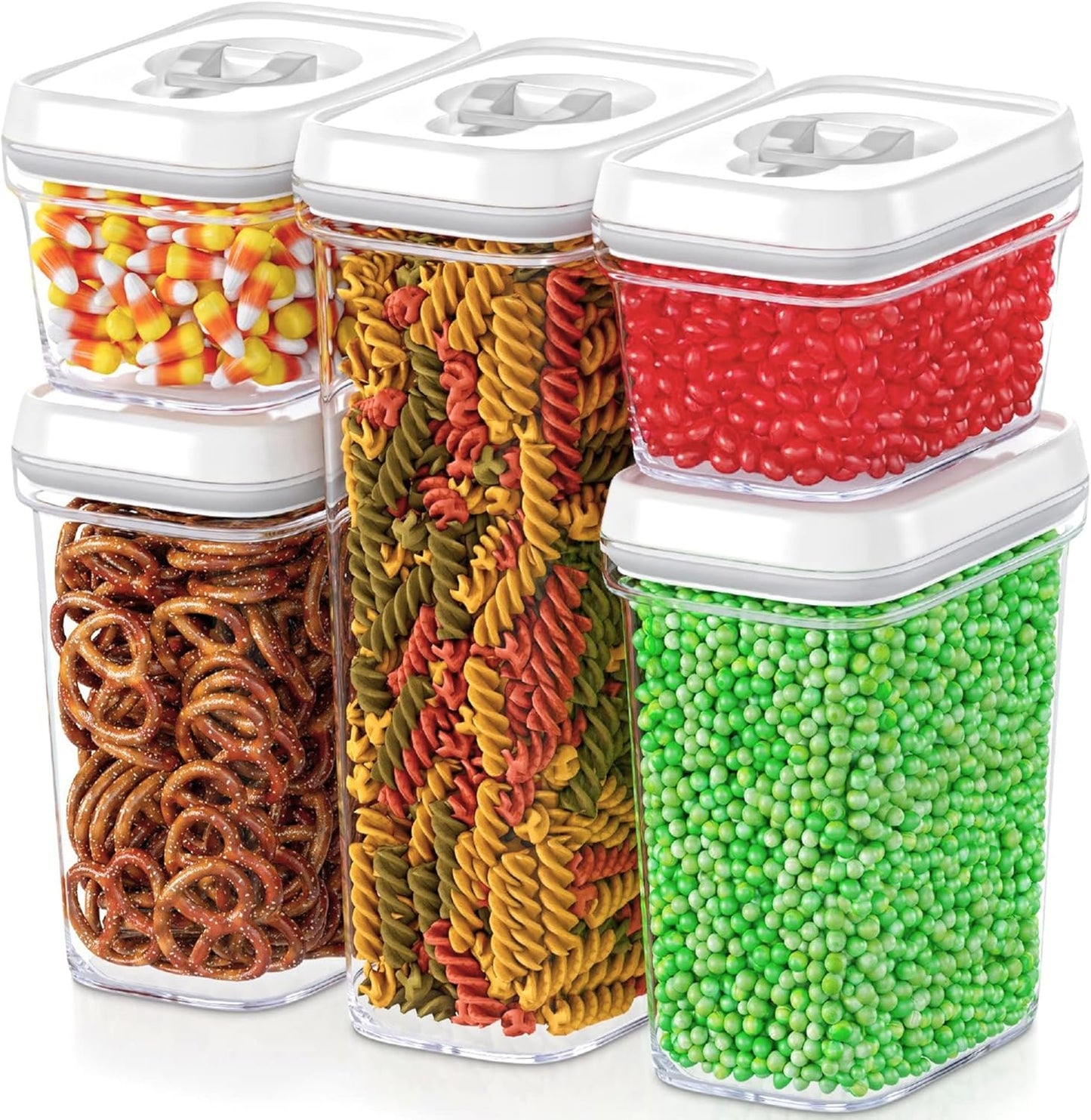 Airtight Food Storage Containers Set for Kitchen Organization