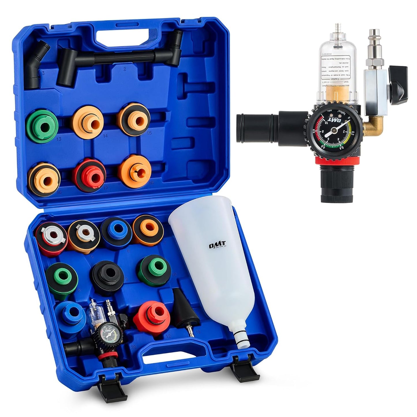 Orion Motor Tech 23pc Oil Funnel Set for Efficient Oil Changes