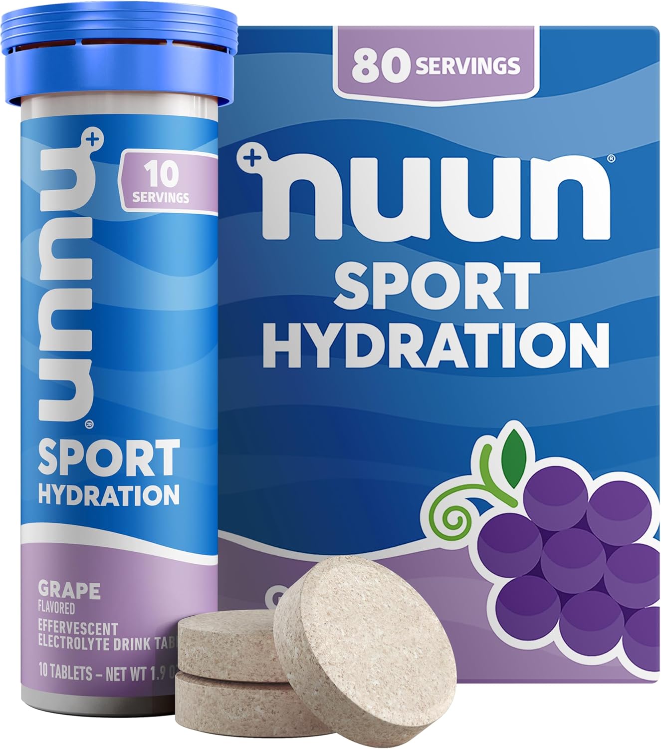 Nuun Sport Electrolyte Tablets for Hydration and Recovery