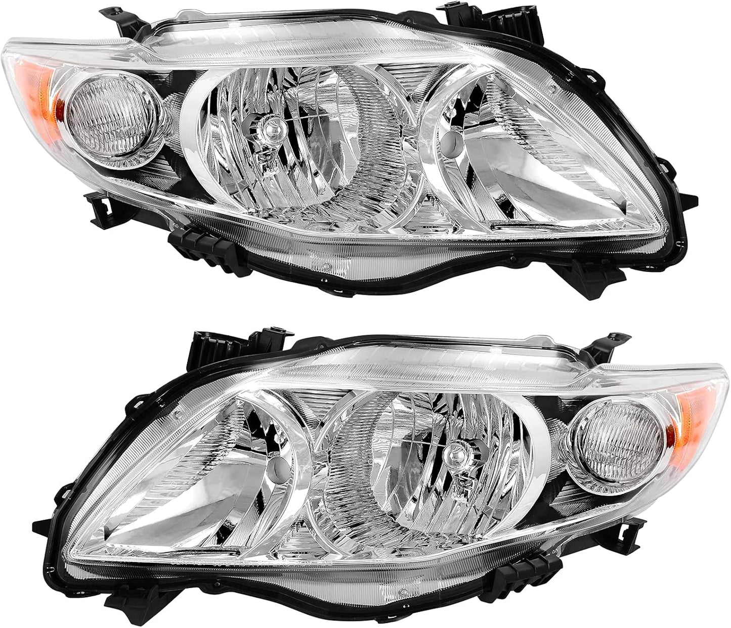 AUTOSAVER88 Headlight Assembly for 2009 2010 Corolla Models