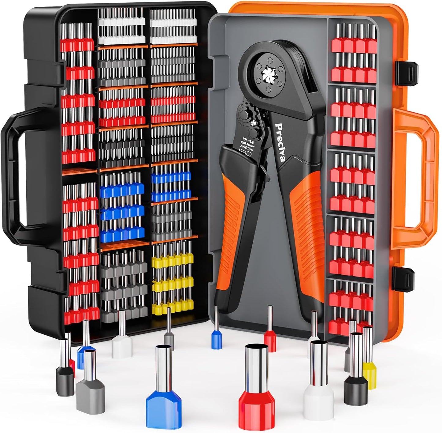 Preciva Ferrule Crimping Tool Kit for Efficient Wire Connections