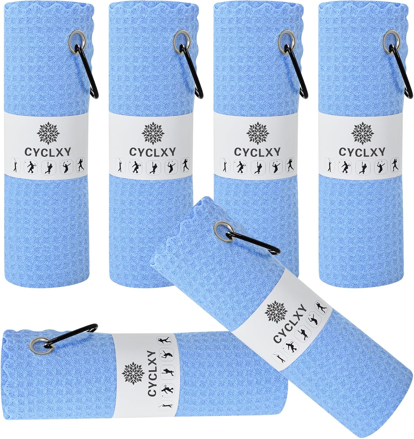 Quick-Dry Microfiber Golf Towels Set - Essential for Golfers!