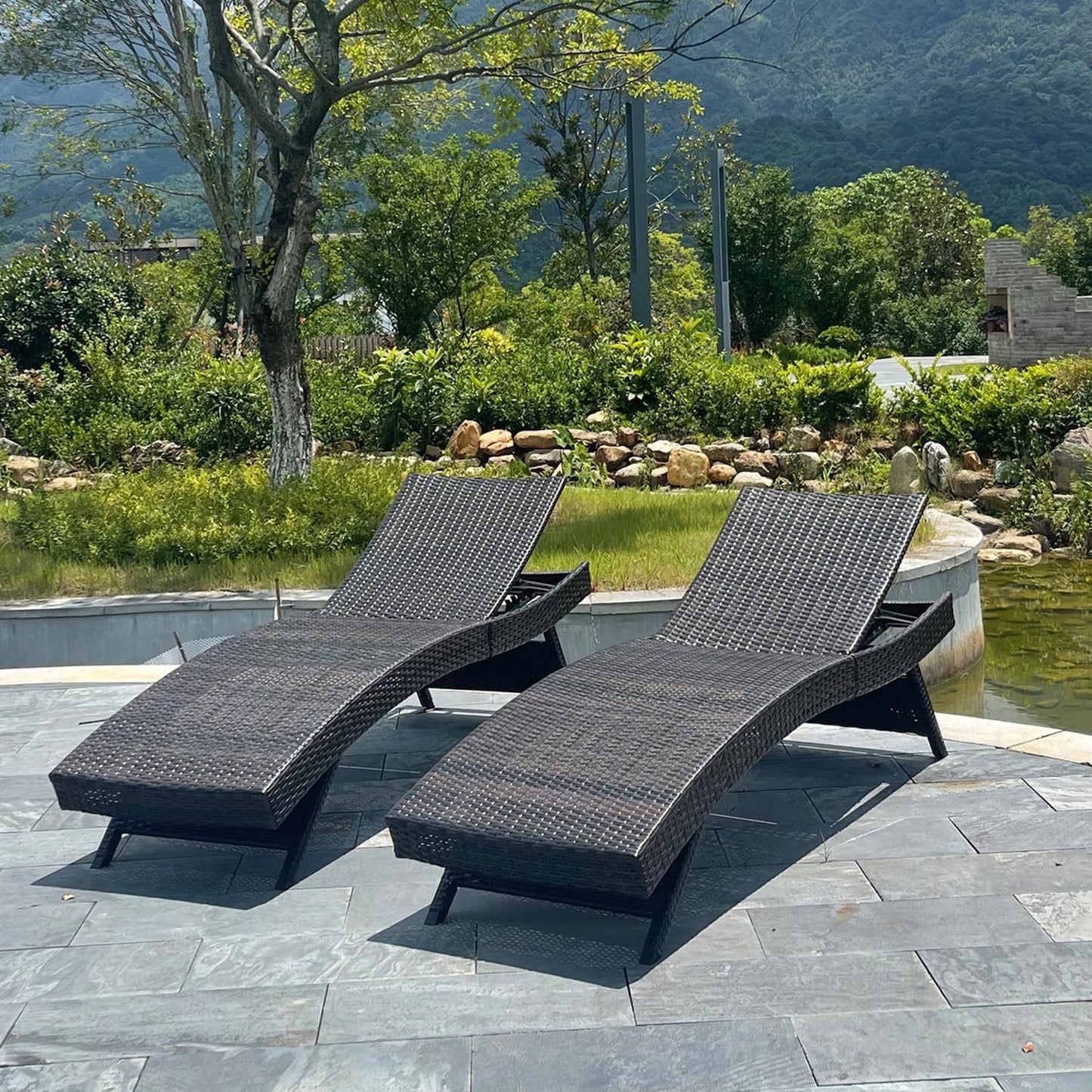 Set of 2 Folding Chairs for Ultimate Outdoor Relaxation