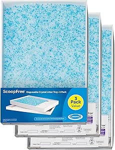 PetSafe ScoopFree Crystal Litter Tray Refills for Odor Control