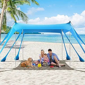 Rhino Valley Beach Tent Sun Shelter with UPF50+ Protection