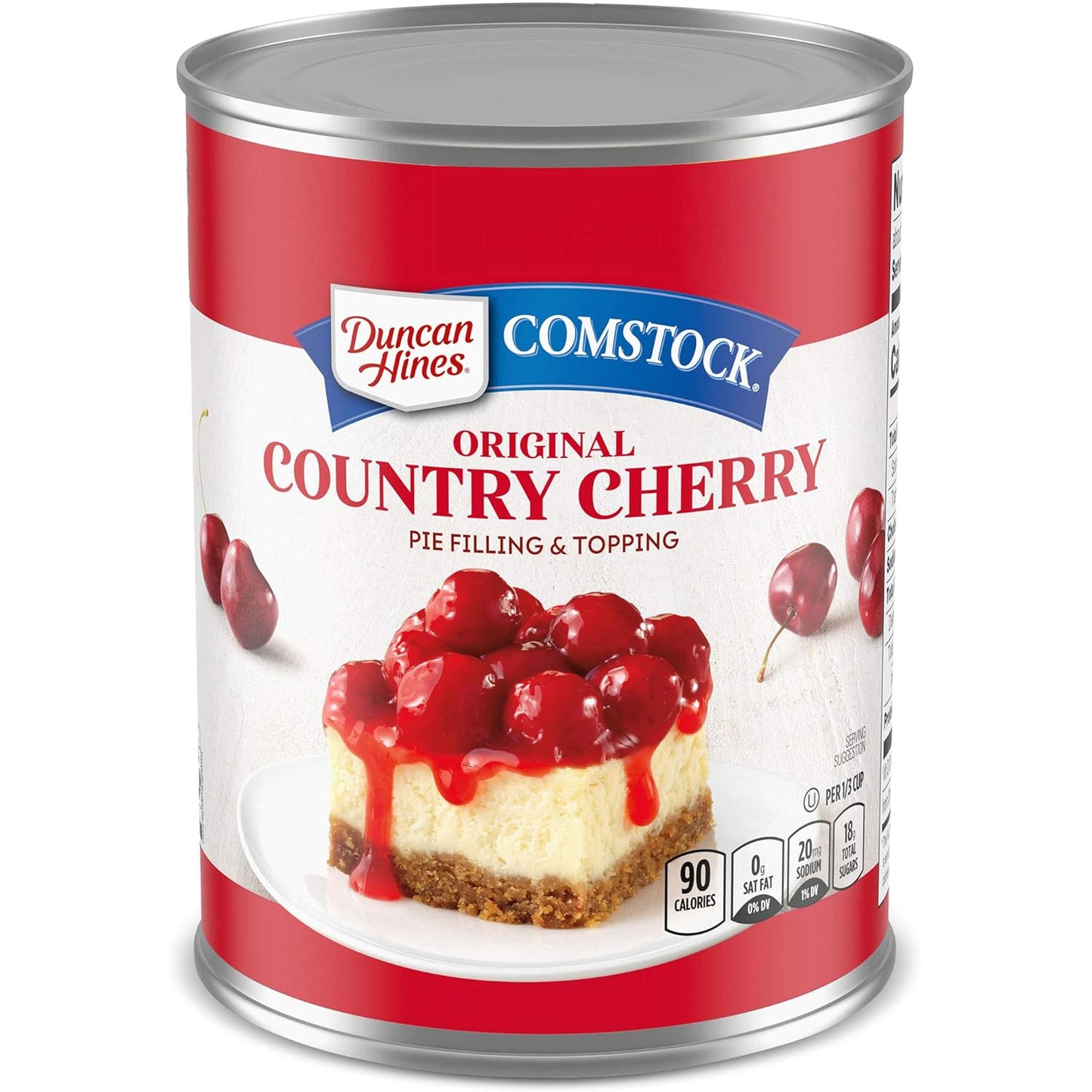 Duncan Hines Comstock Original Country Cherry Pie Filling 21 oz