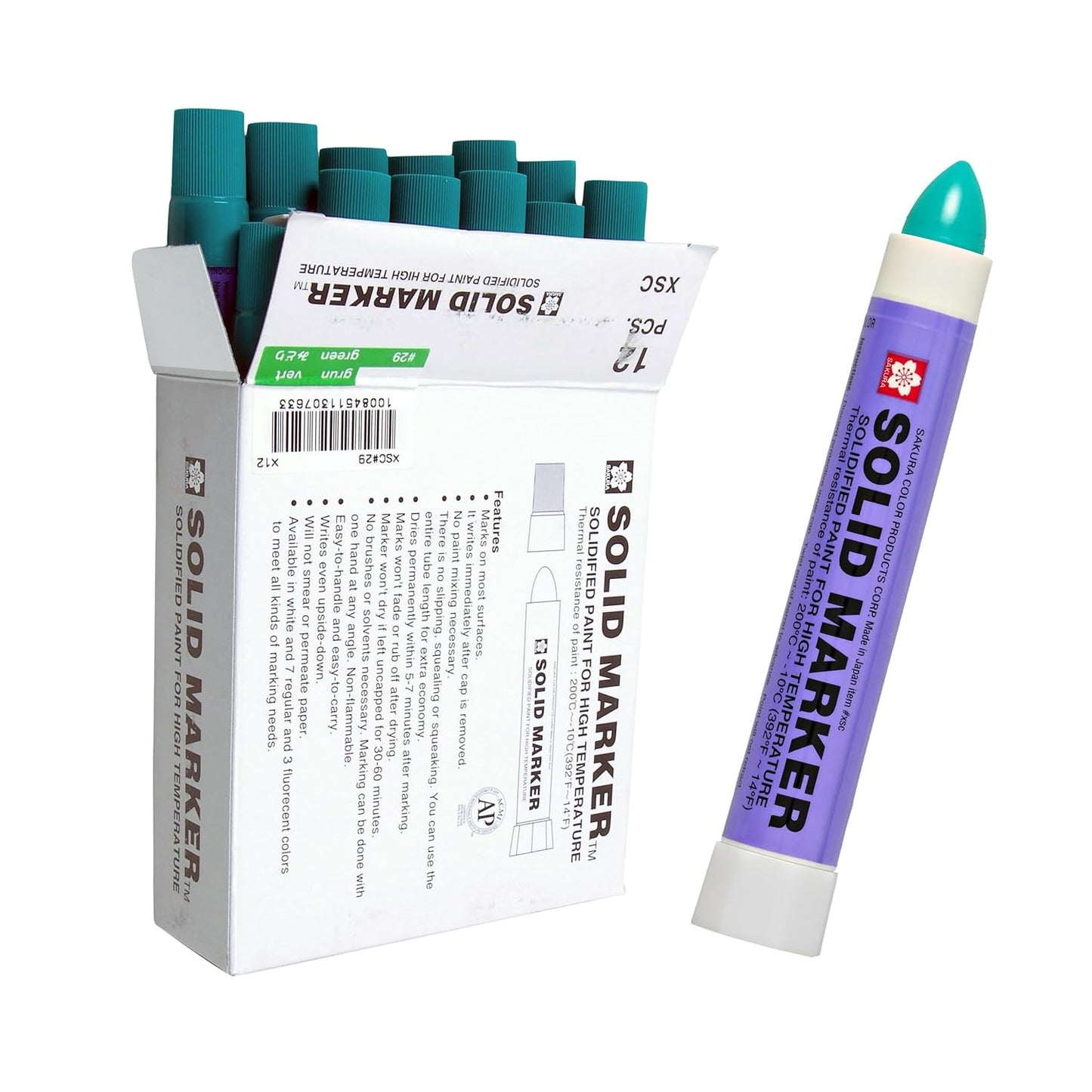 Sakura Solidified Paint Solid Marker for Versatile Marking Needs