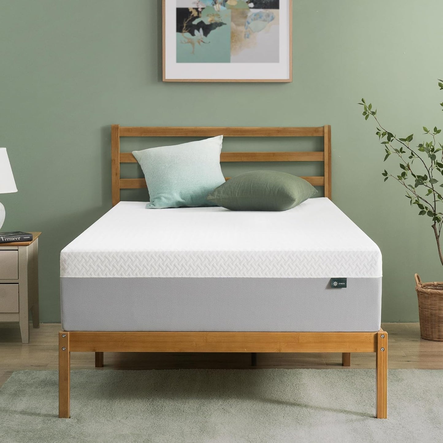 ZINUS 12 Inch Green Tea Essential Memory Foam Mattress Review