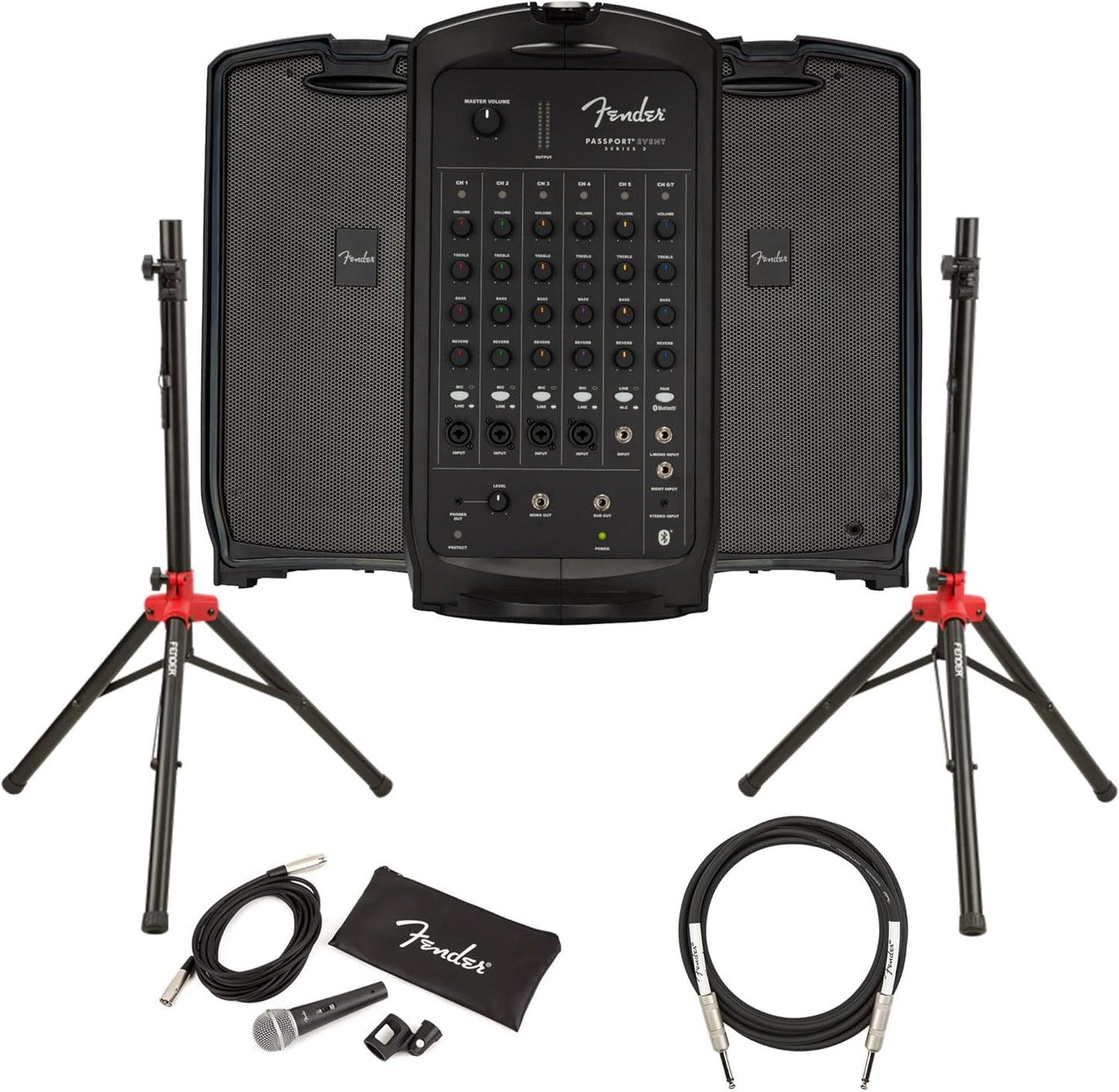 Fender Passport Event S2 Portable PA System with Accessories