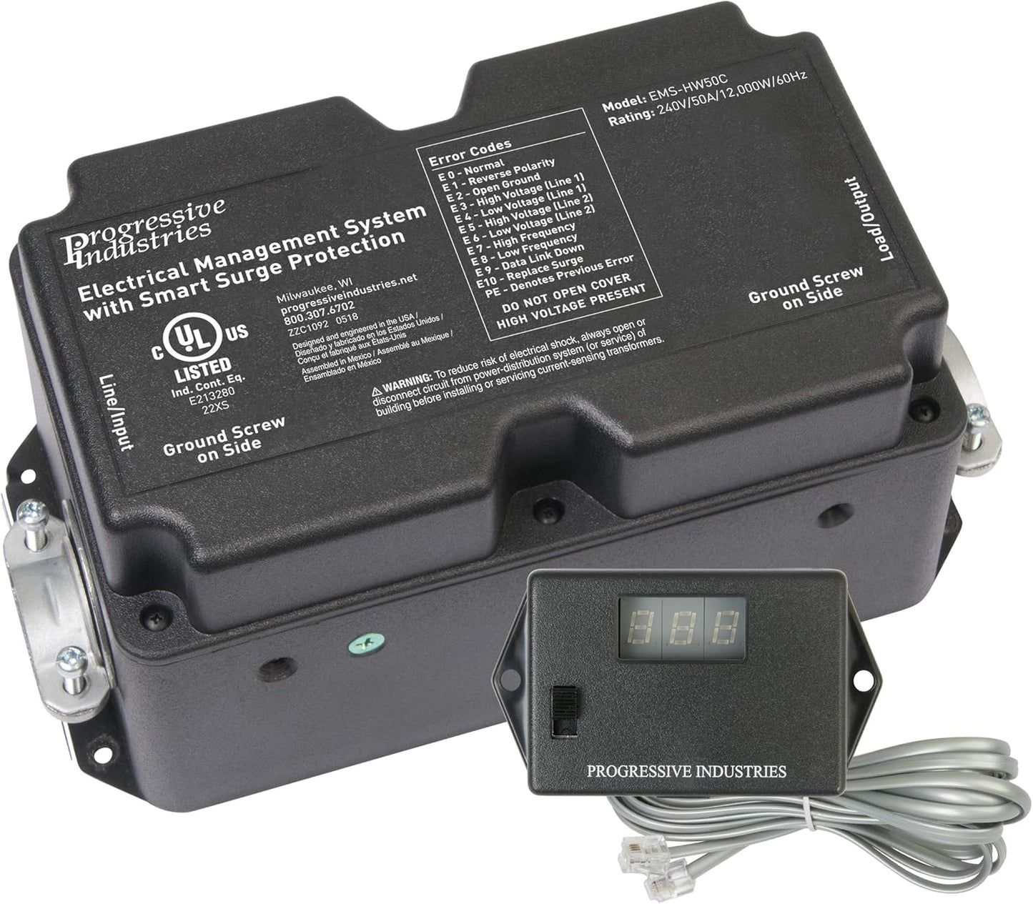 Progressive Industries EMS-HW50C Heavy Duty RV Surge Protector Review