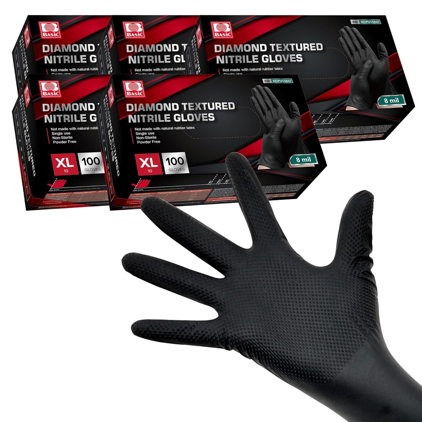 Heavy Duty Nitrile Gloves for Mechanics and Industrial Use