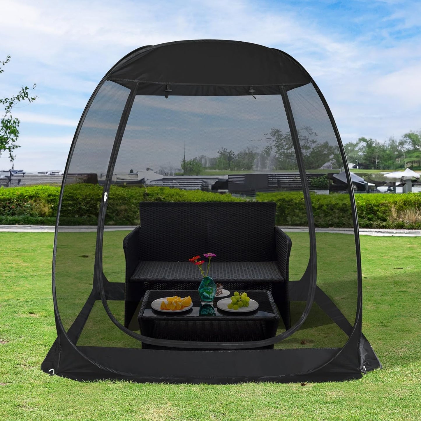 Alvantor Screen House Gazebo: Instant UV Resistant Sun Shelter