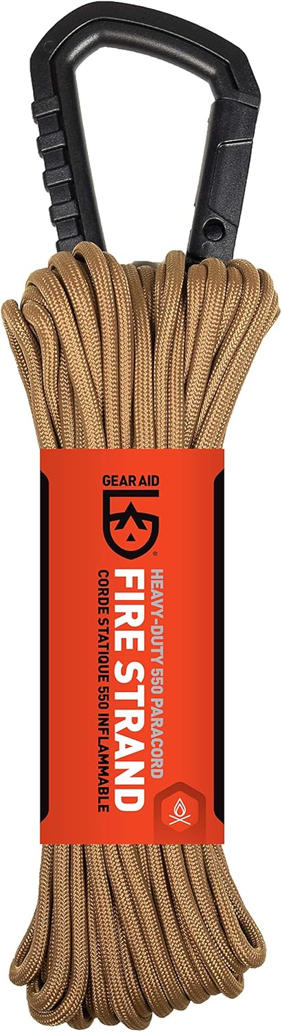 GEAR AID 7 Strand Tinder Cord, 50 ft - Ultimate Survival Essential