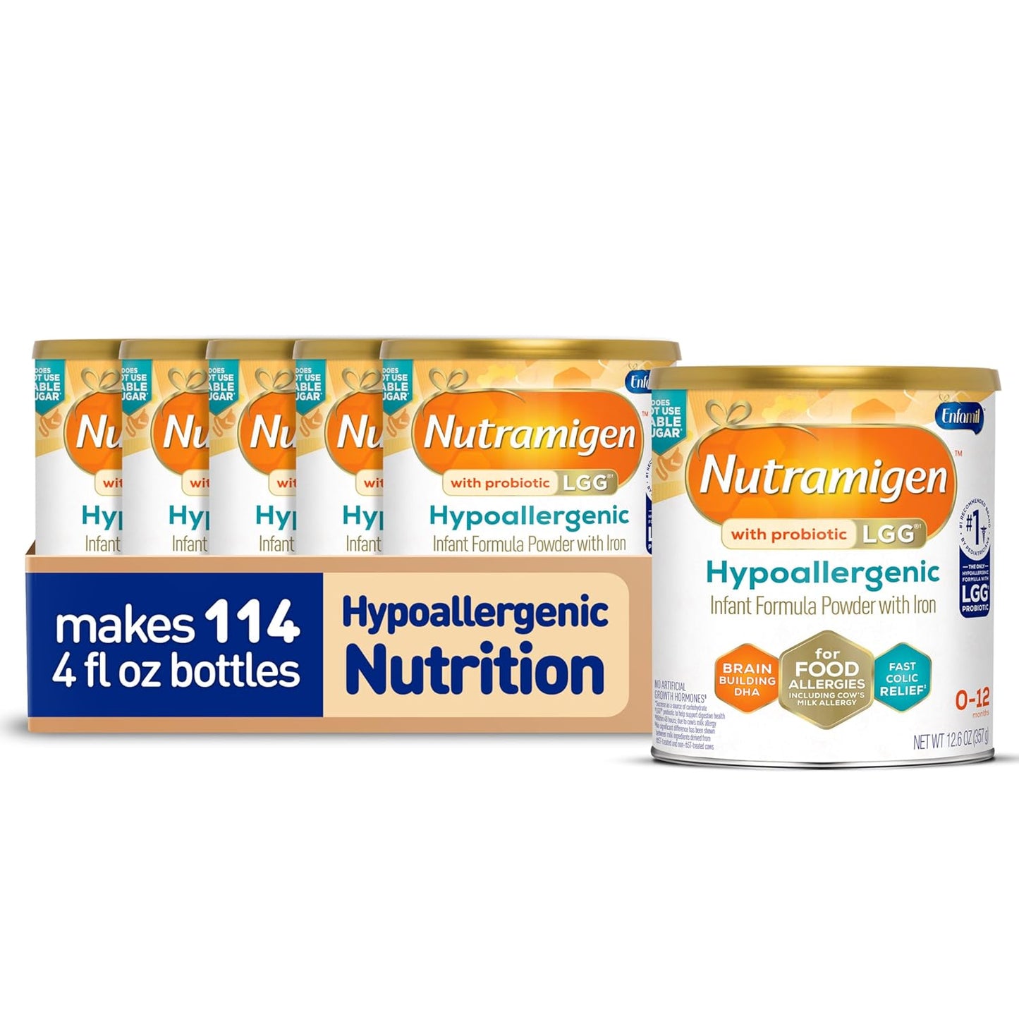 Enfamil Nutramigen Hypoallergenic Baby Formula for Colic Relief