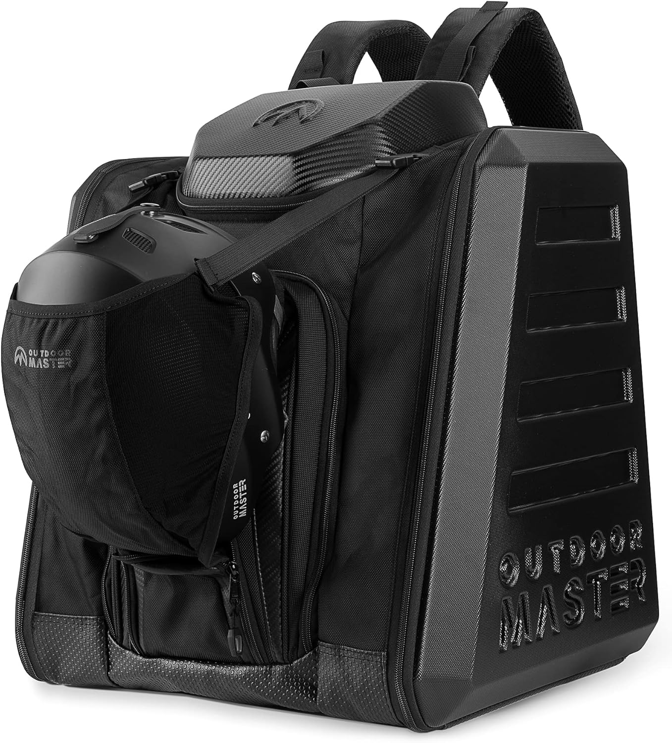 OutdoorMaster Hard Case Boot Bag - Waterproof, Travel-friendly 65L
