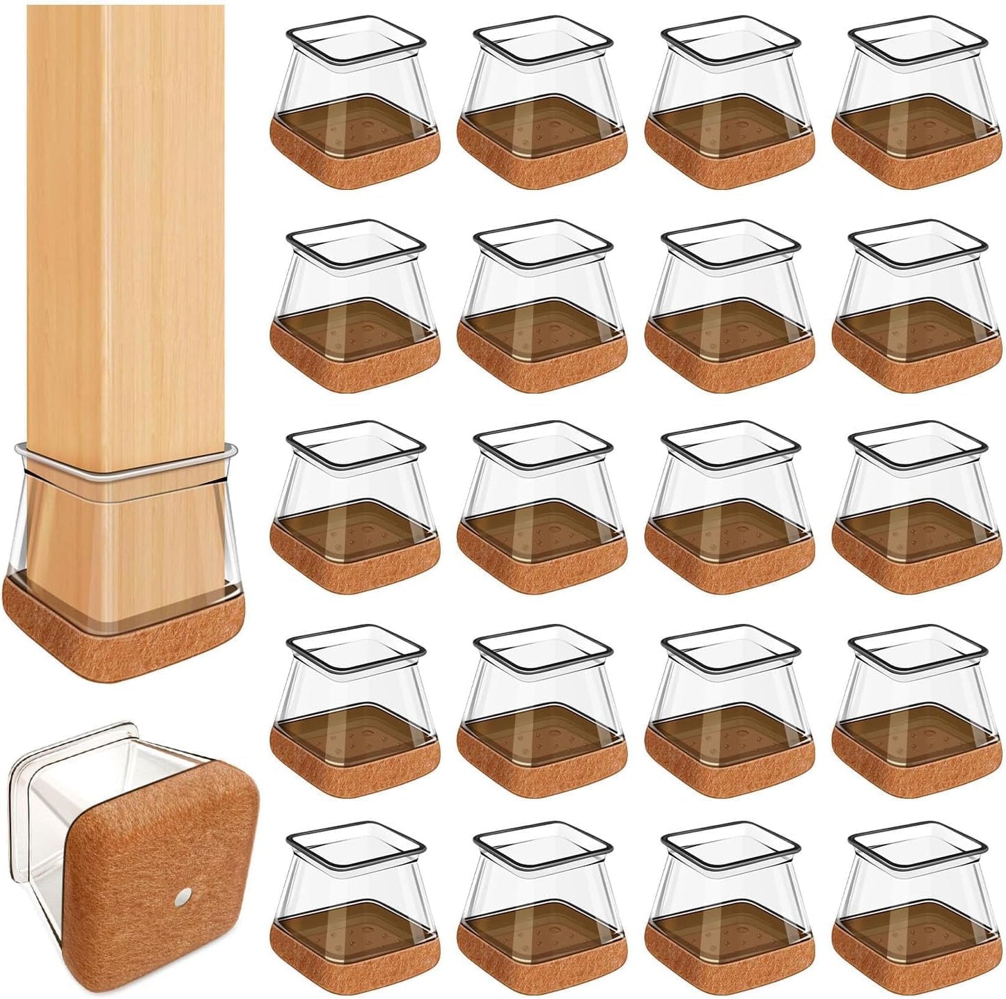 Protect Your Hardwood Floors with OCONDA Chair Leg Protectors
