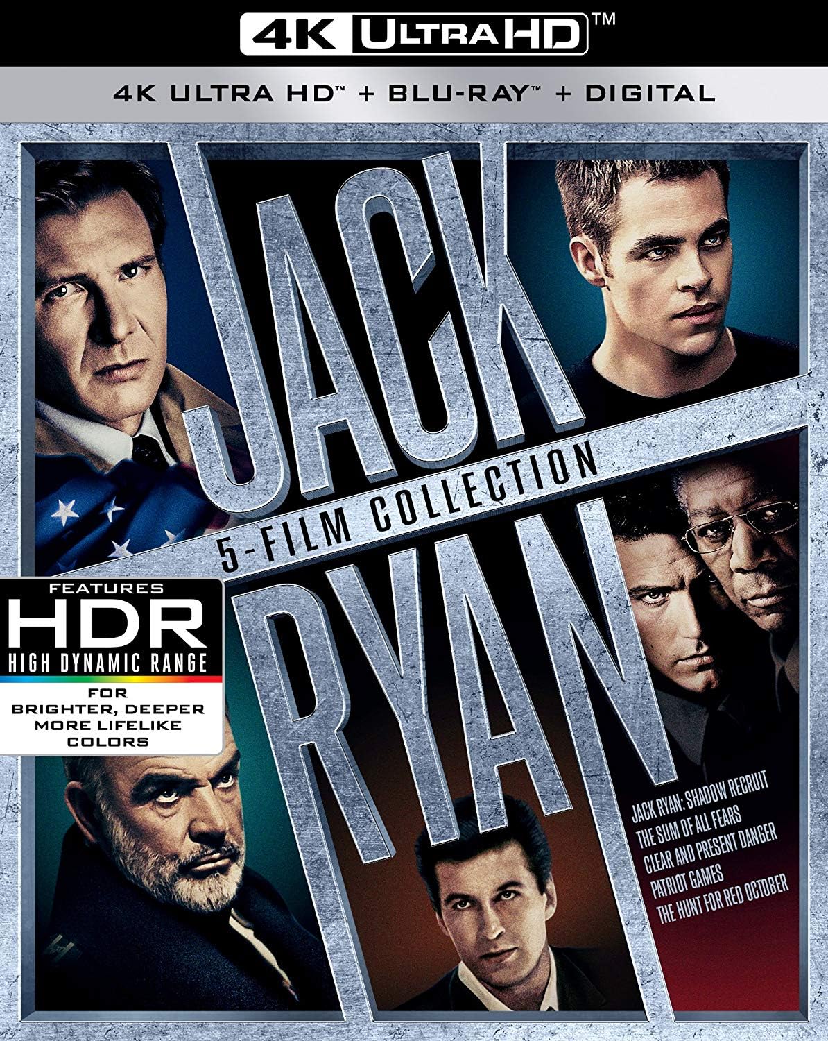 Jack Ryan 5-Film Collection 4K UHD - Ultimate Action Experience