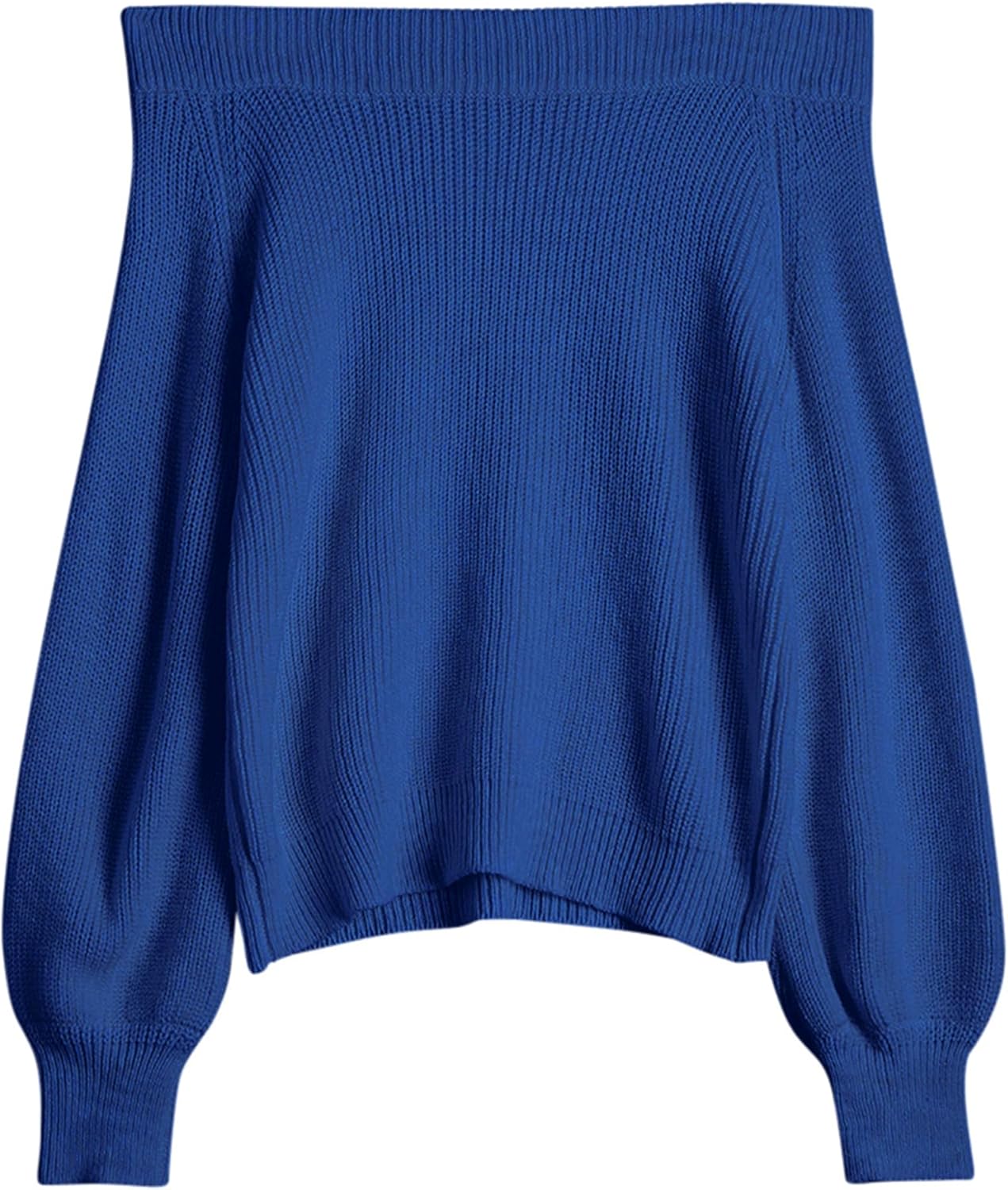 ZAFUL Off Shoulder Knit Sweater for Women - Cozy Pullover Top