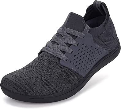 WHITIN Men's Wide Minimalist Barefoot Sneakers for Comfort