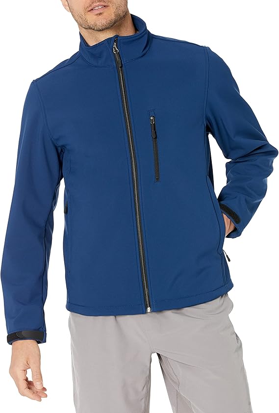 Men's Water-Resistant Softshell Jacket for All Weather Conditions
