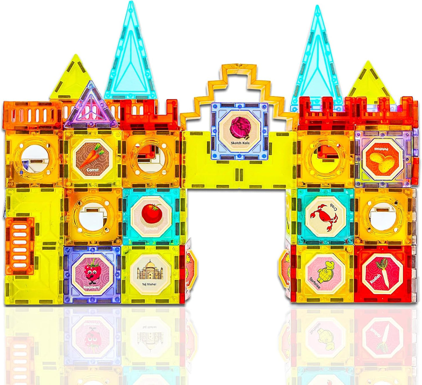 3D Magnetic Building Blocks Set - Inspire Creativity!